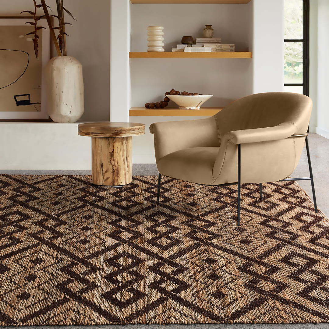Peralto Rug - Natural / Brown