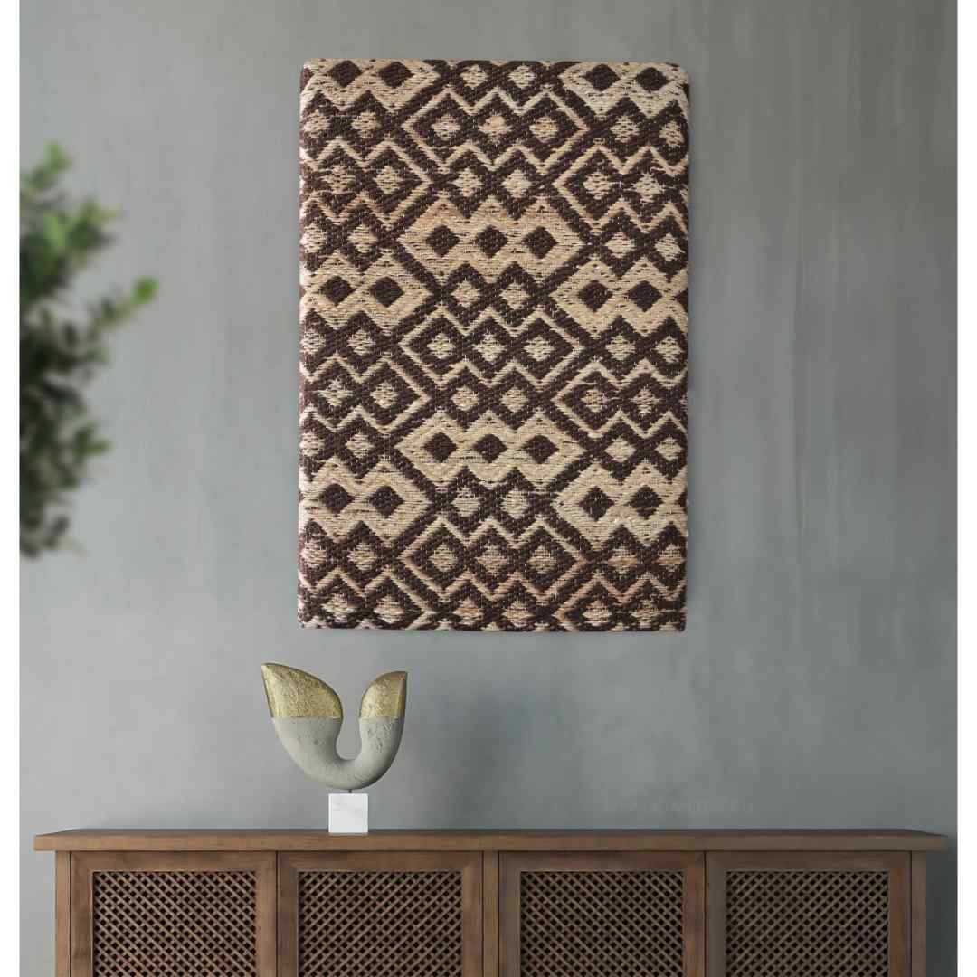 Peralto Wall Art - Brown / Ivory
