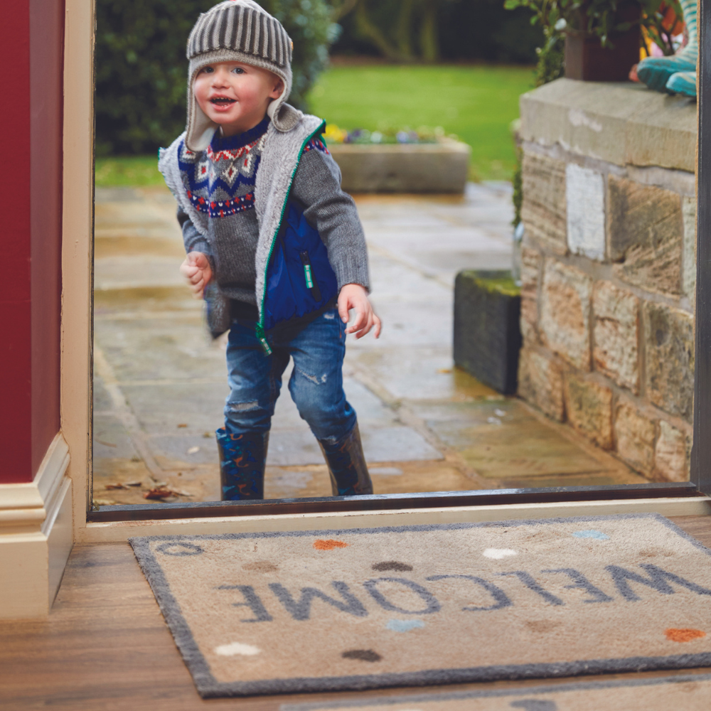 Hug Door Rug/Mat Home 34 - Beige