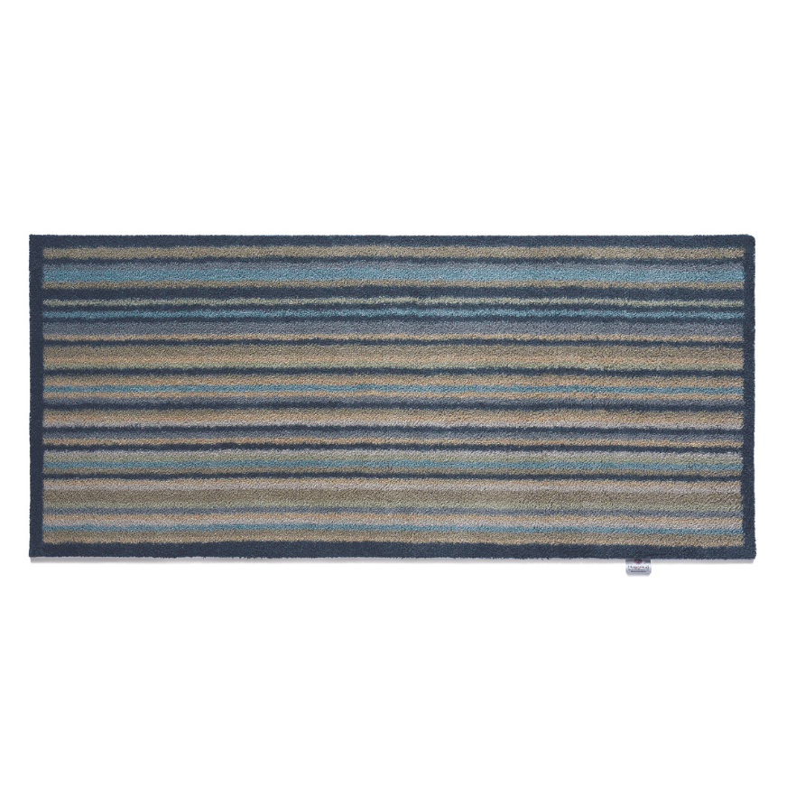 Hug Door Rug Stripe 84 Runner - Multi-Color Blue