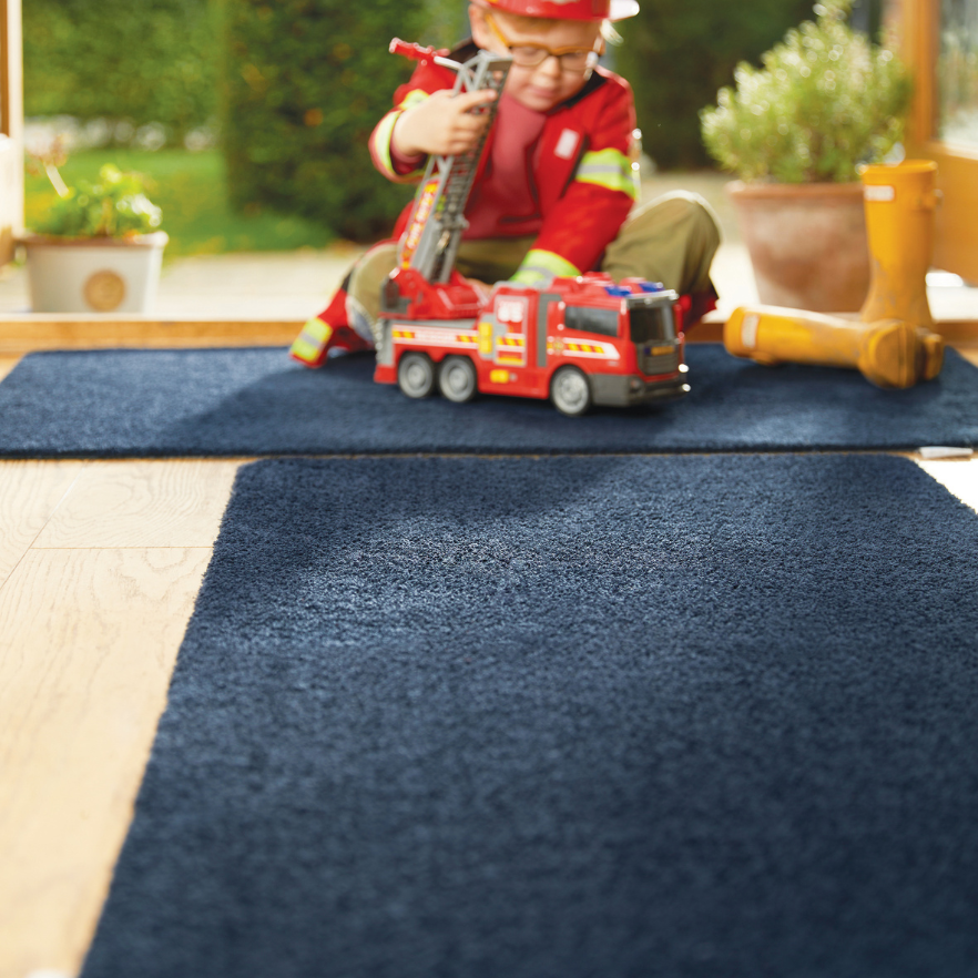 Hug Door Runner Rug Sense French - Navy Blue