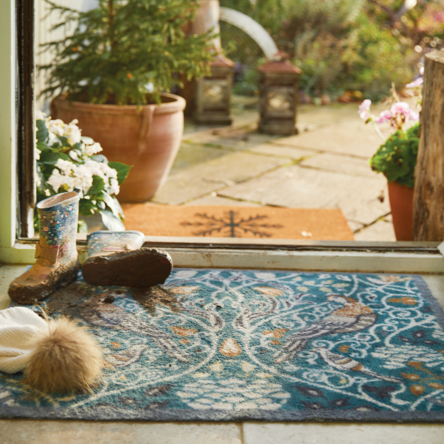 Hug Door Rug Nature 25 - Blue