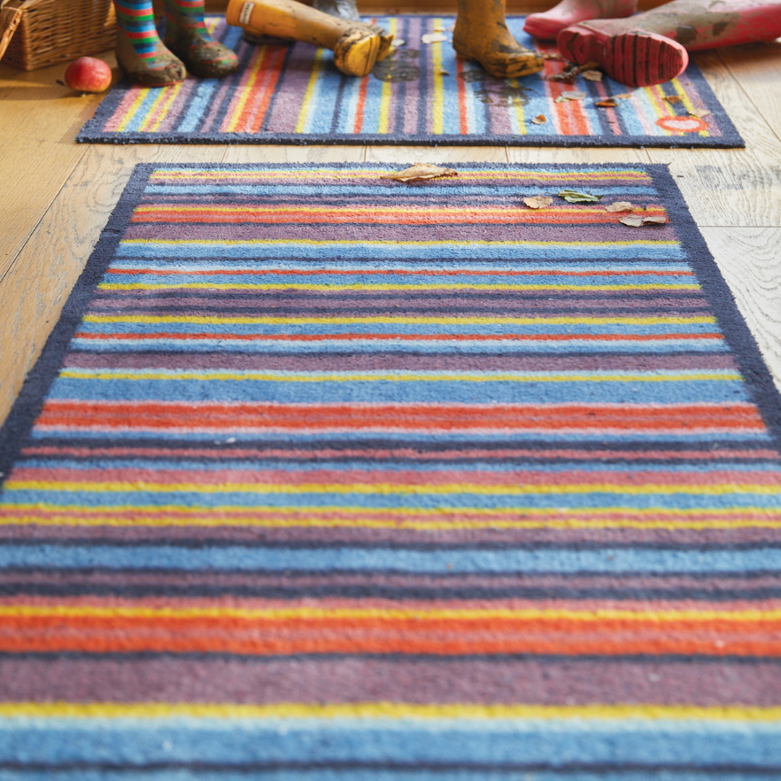 Hug Home Runner Rug Stripe 85 - Multi-Color