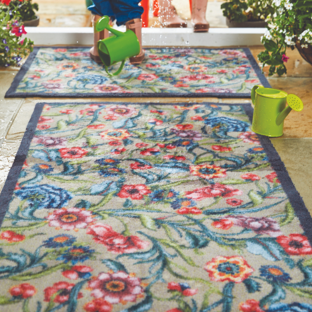 Hug Door Rug Garden Multi Floral 2 