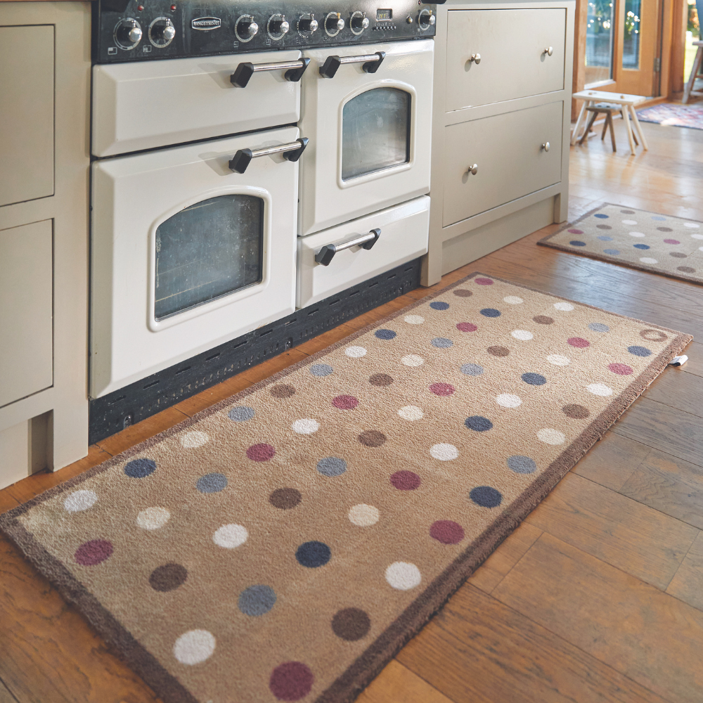 Hug Door Runner Rug Spot 10- Brown 