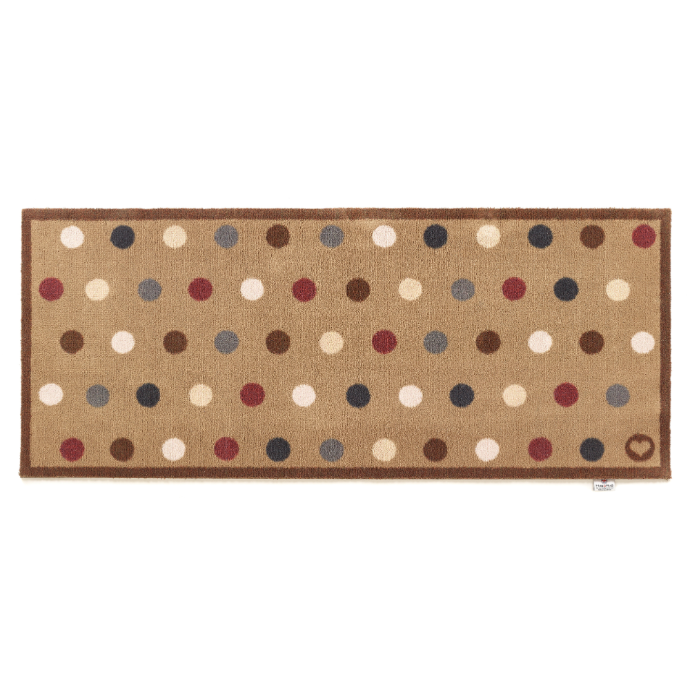 Hug Door Runner Rug Spot 10- Brown 