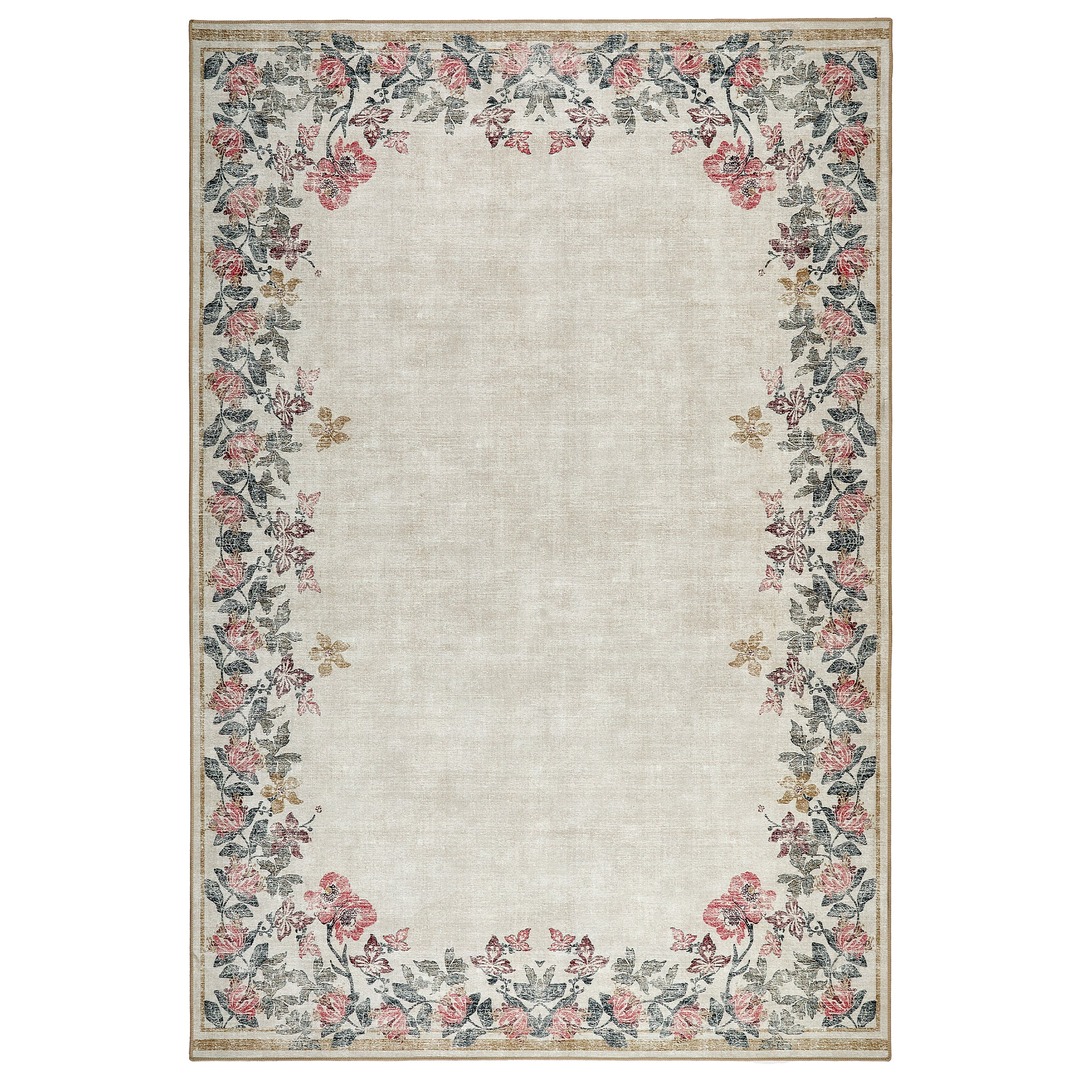 Hug Rug Eco-Washable - Botanical Border 