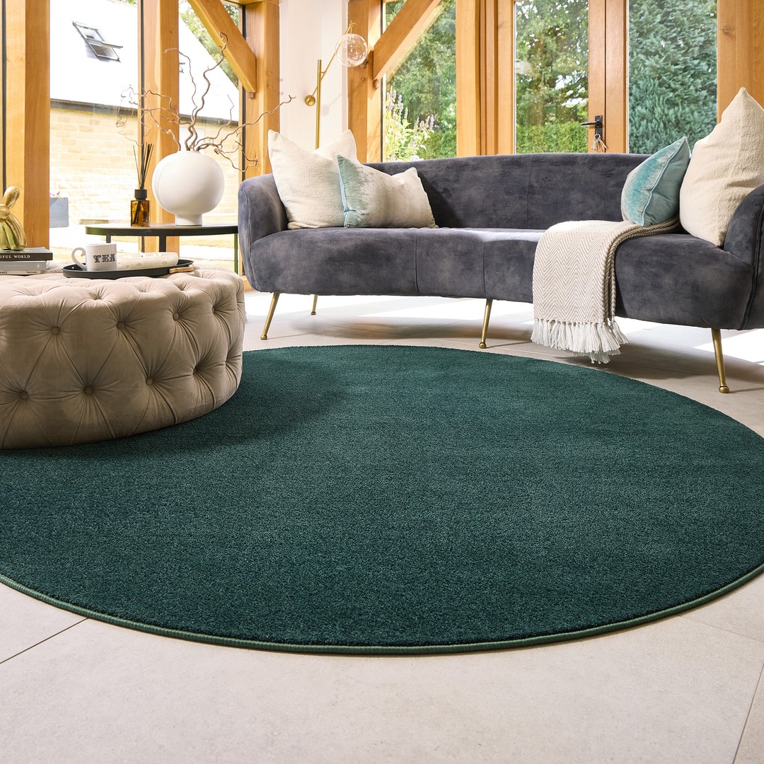Hug Rug Sense Rugs - Forest Green 200 CIR