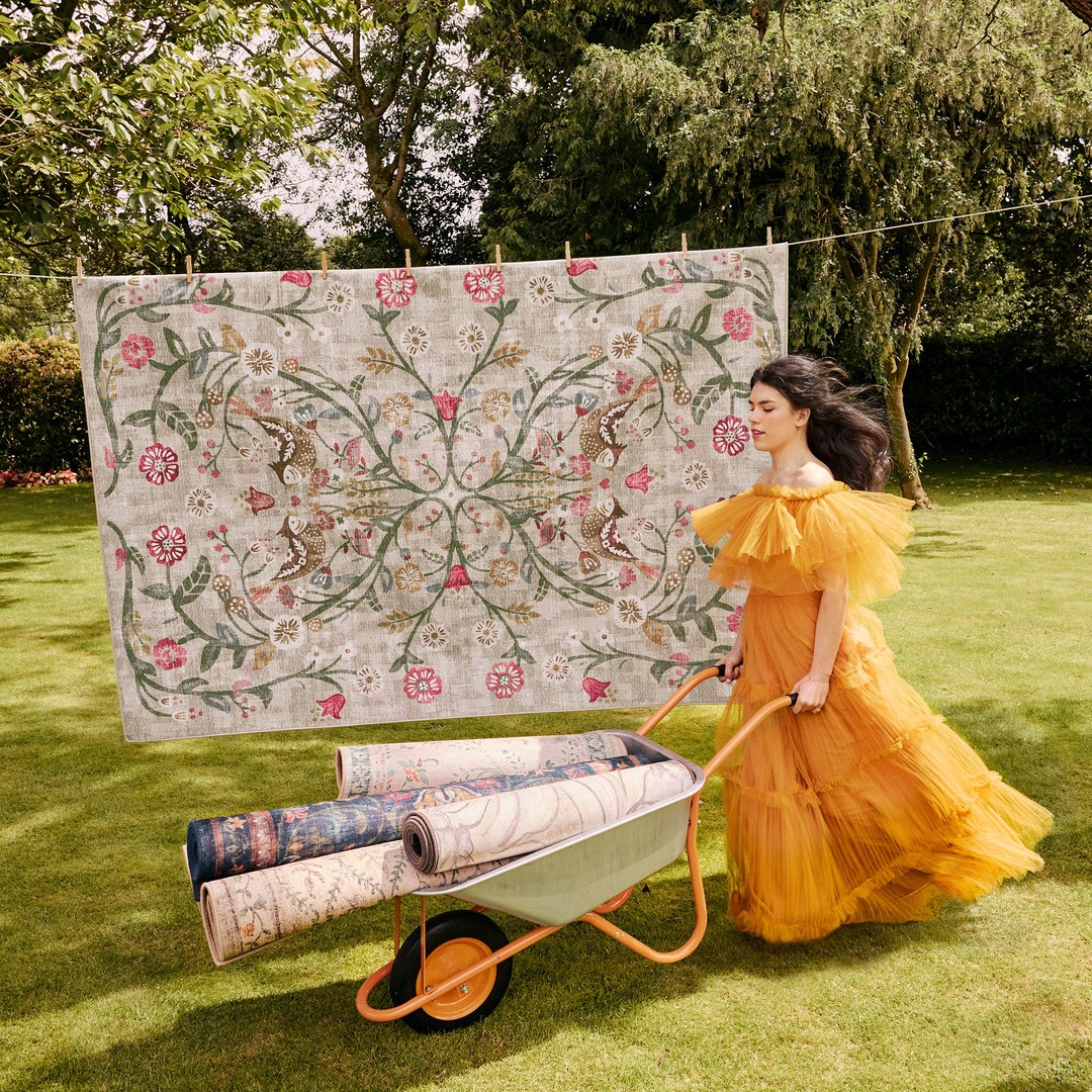 Hug Rug Eco-Washable - Heritage Garden
