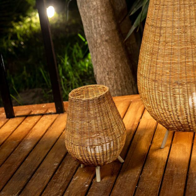 Saona 30 Portable And Rechargeable Floor Lamp-Brown