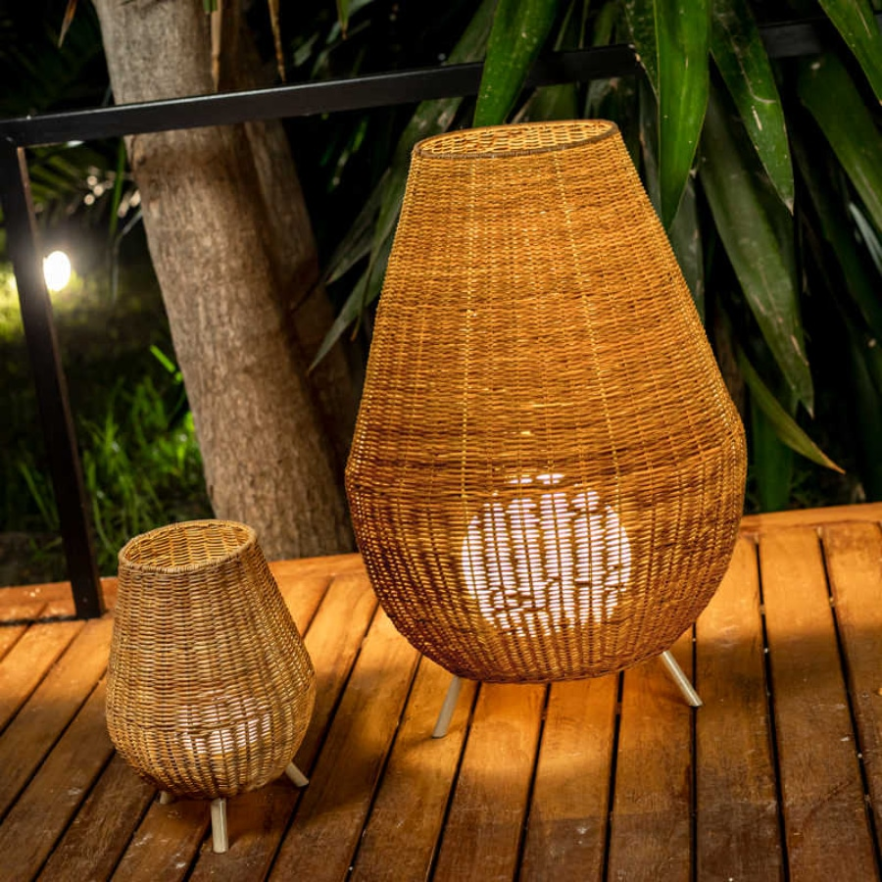 Saona 70 Outdoor Portable And Rechargeable Floor/Table Lamp Brown