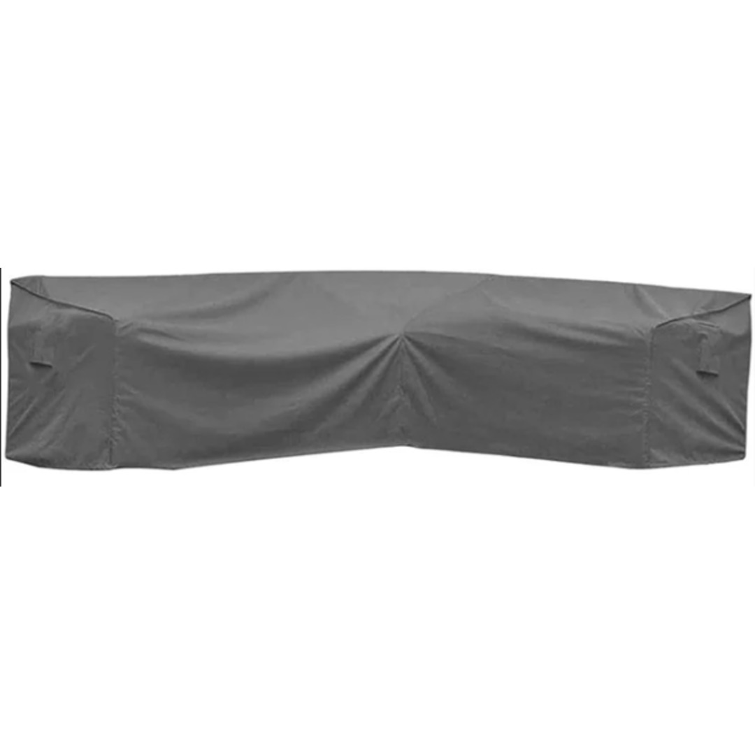 Ripstop Breathable Furniture Cover For L-Shape Sofa - Grey