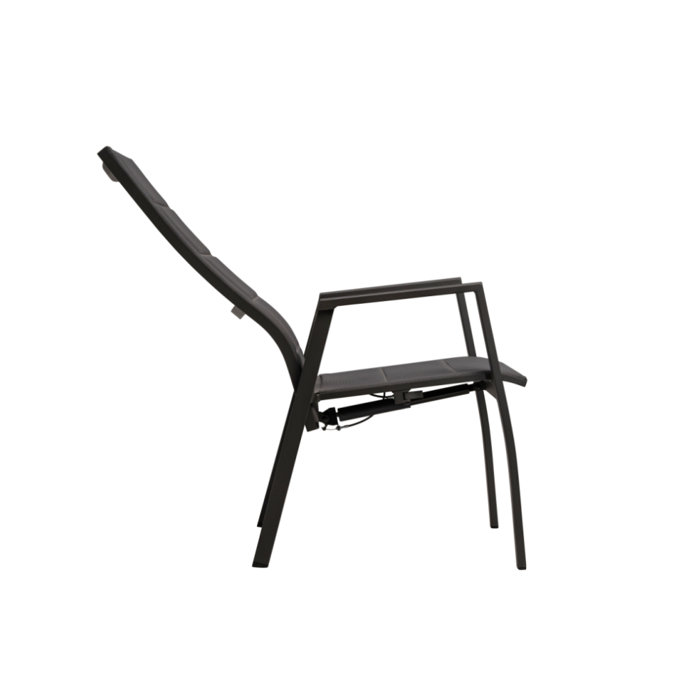 Athena Adjustable Dining Chair - Charcoal