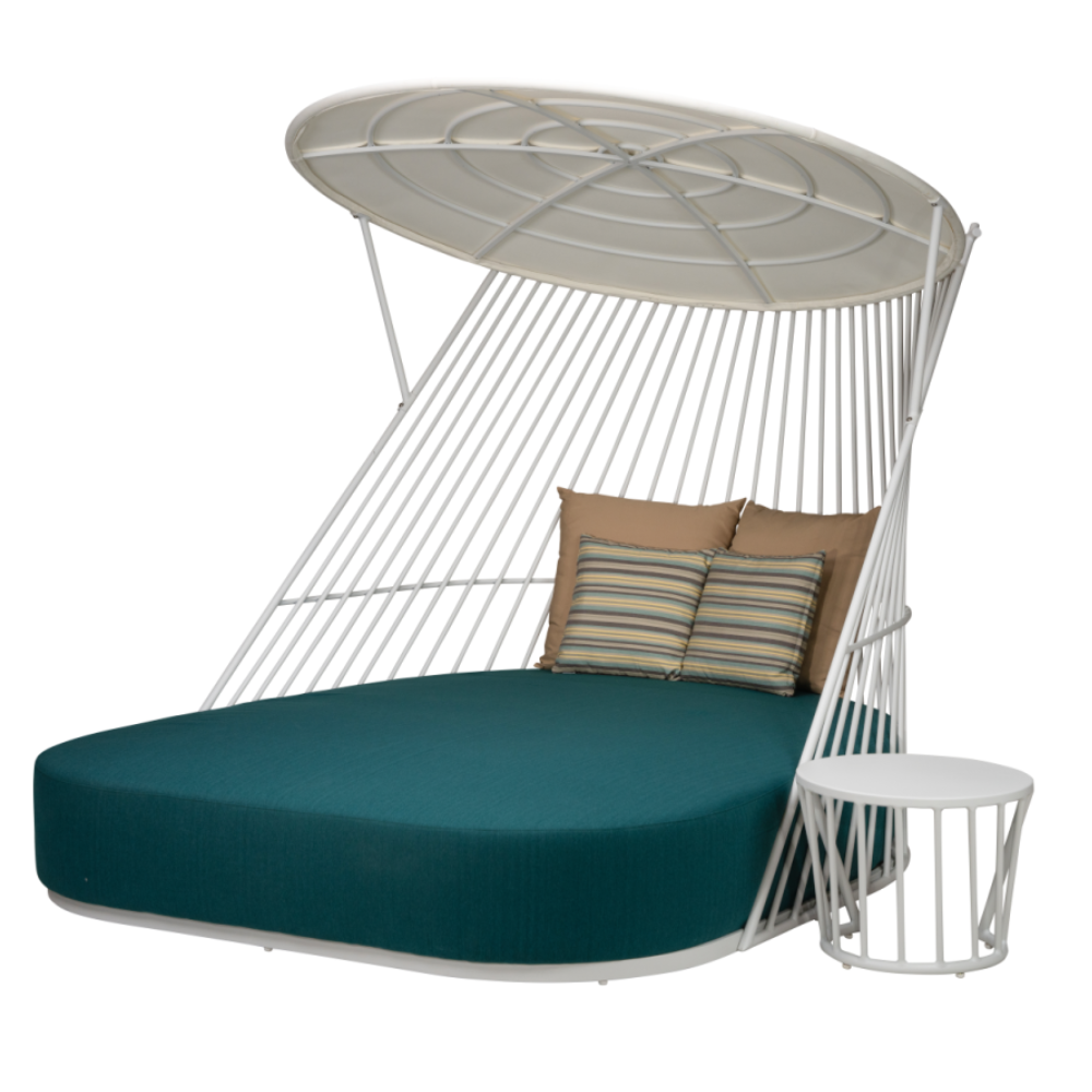 Icey Daybed With Side Table