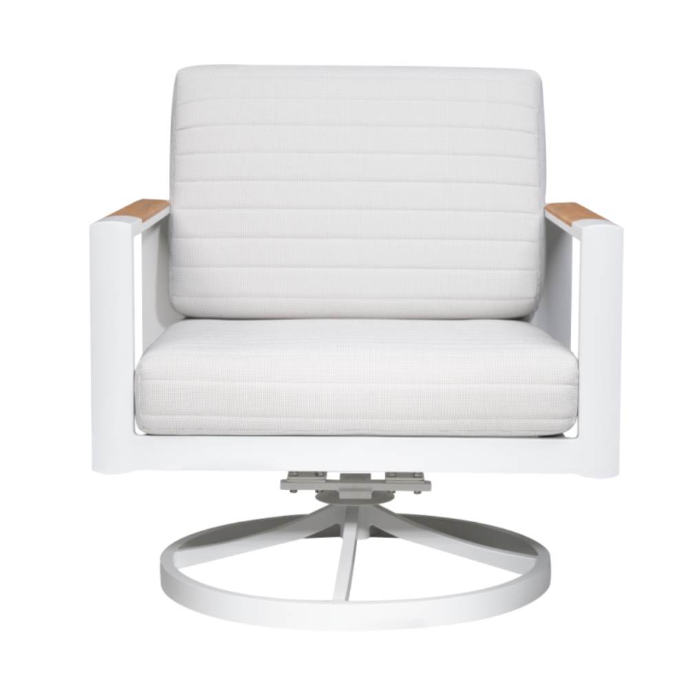 Juno Swivel Chair - White