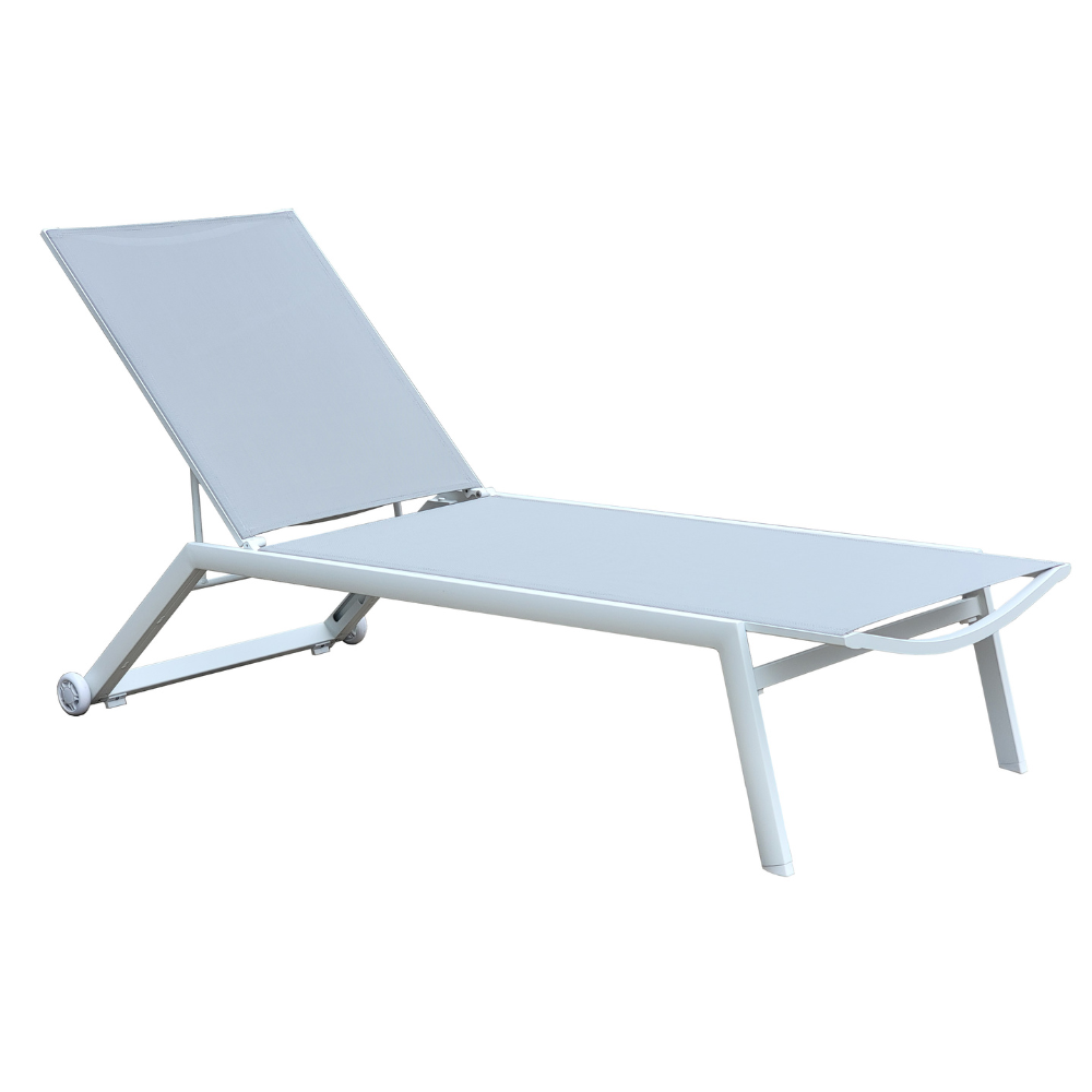 Marcy Sunlounger White
