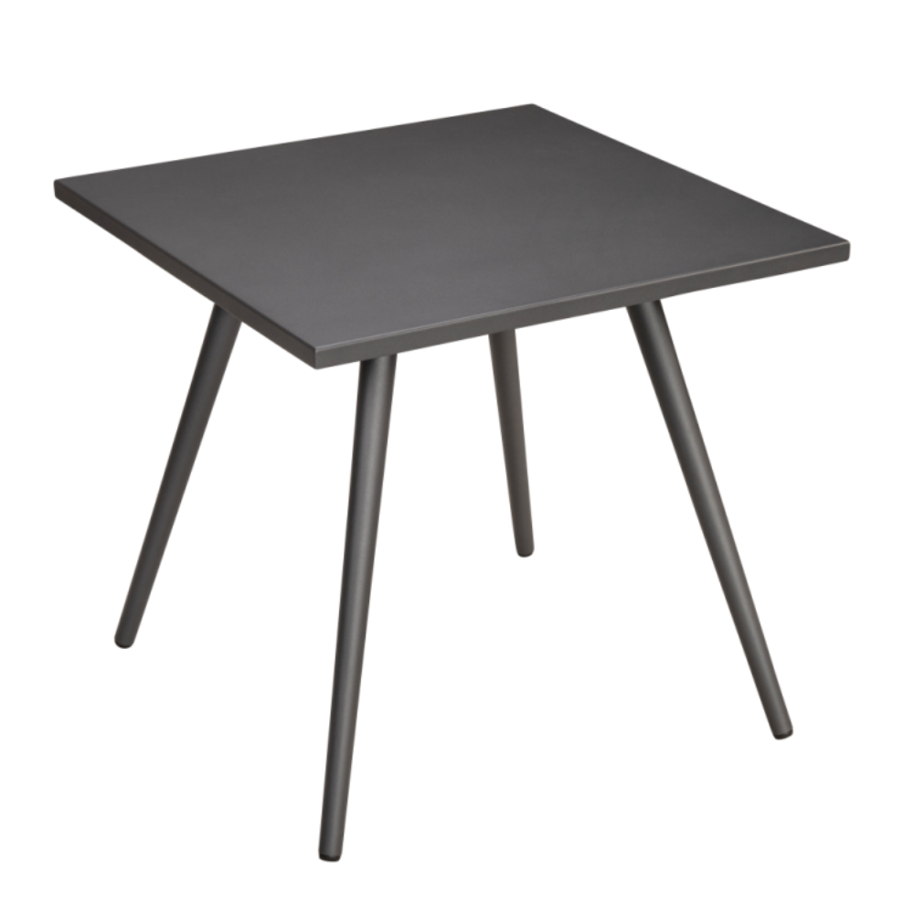 Paris 4-Seater Dining Table - Charcoal