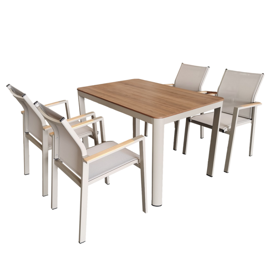 Sherman Dining Set -4-Seater 