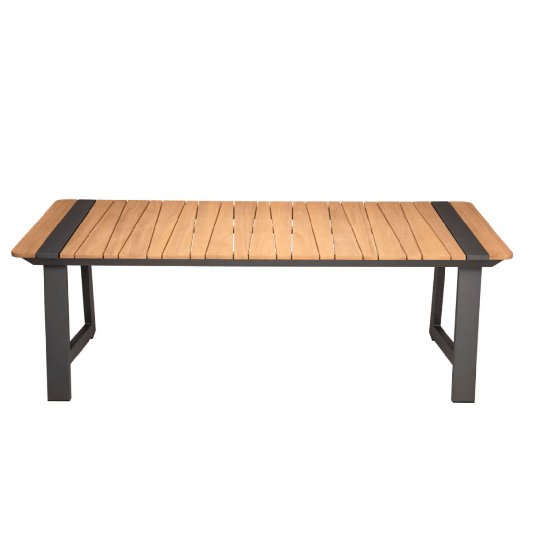 Vision 8-Seater Dining Table - Charcoal