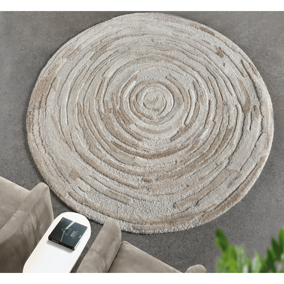Rouchel Rug - Ivory / Beige