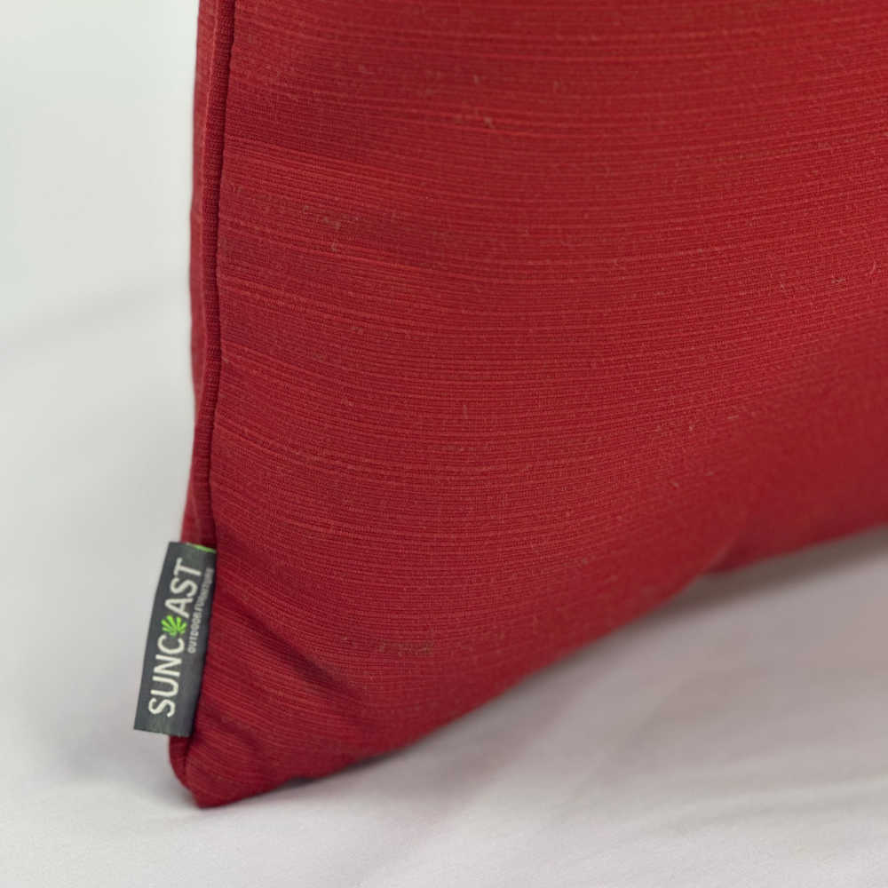 Suncoast In-house Customized Throw Cushion - Red 