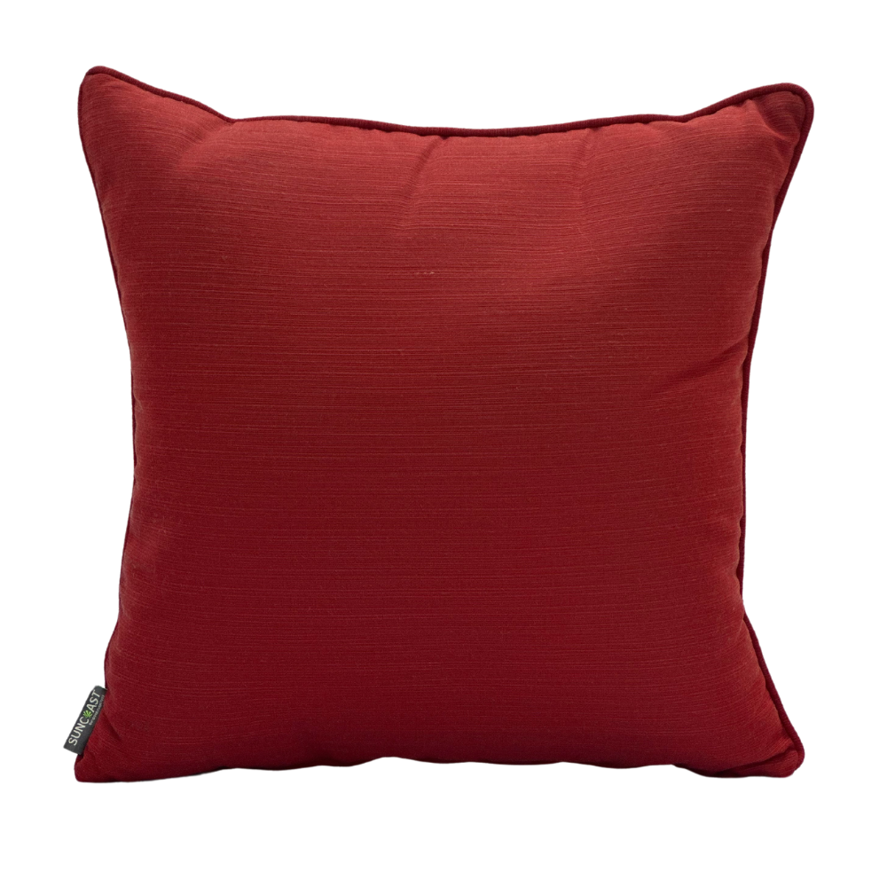 Suncoast In-house Customized Throw Cushion - Red 