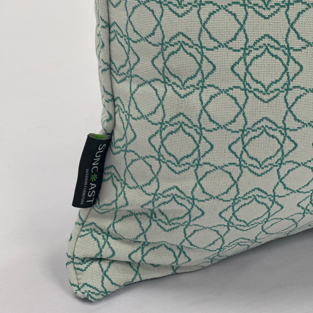Suncoast Customized Throw Cushion - Aqua Blue 