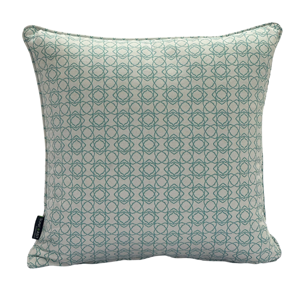 Suncoast Customized Throw Cushion - Aqua Blue 