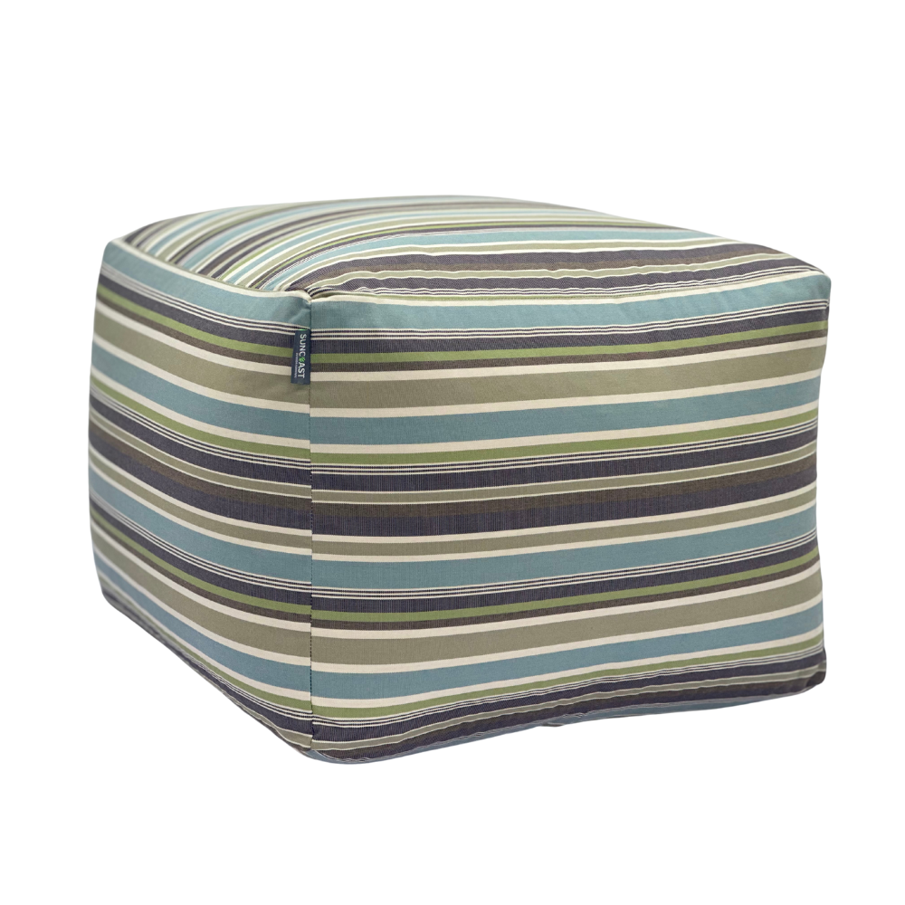 Suncoast Outdoor Customized Pouf - Multicolor