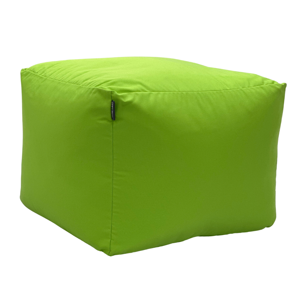 Suncoast Outdoor Customized Pouf- Green