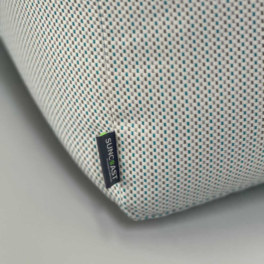 Customized Outdoor Pouf Blue Multi-Color