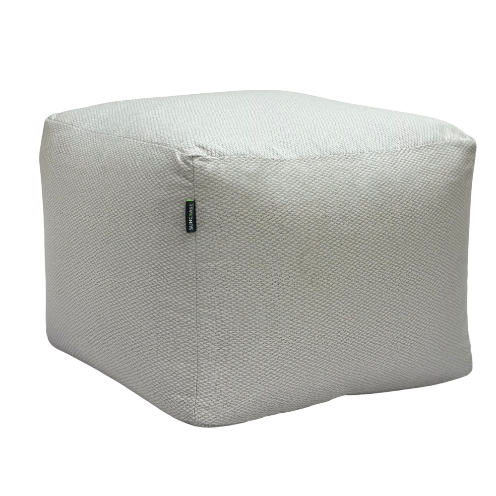 Suncoast Outdoor Customized Pouf - Beige 