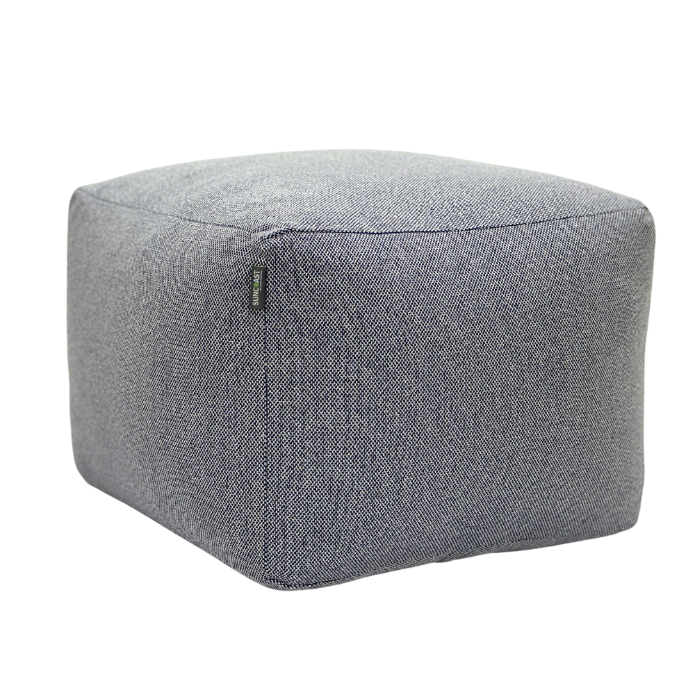 Suncoast Outdoor Customized Pouf - Dark Blue 