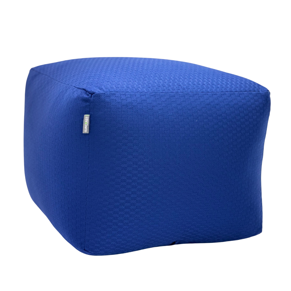 Suncoast Outdoor Customized Pouf - Royal Blue