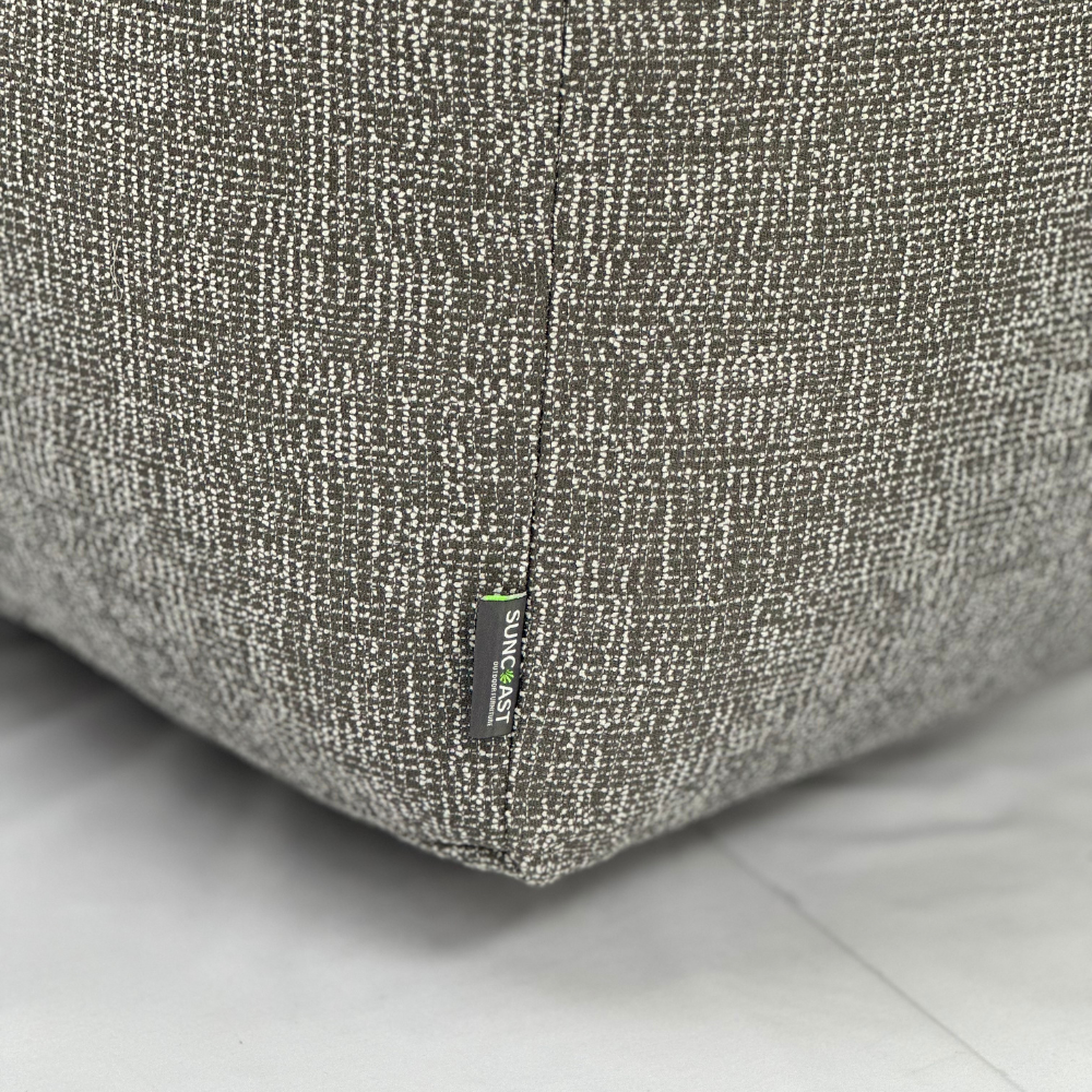 Suncoast Outdoor Customized Pouf - Dark Grey