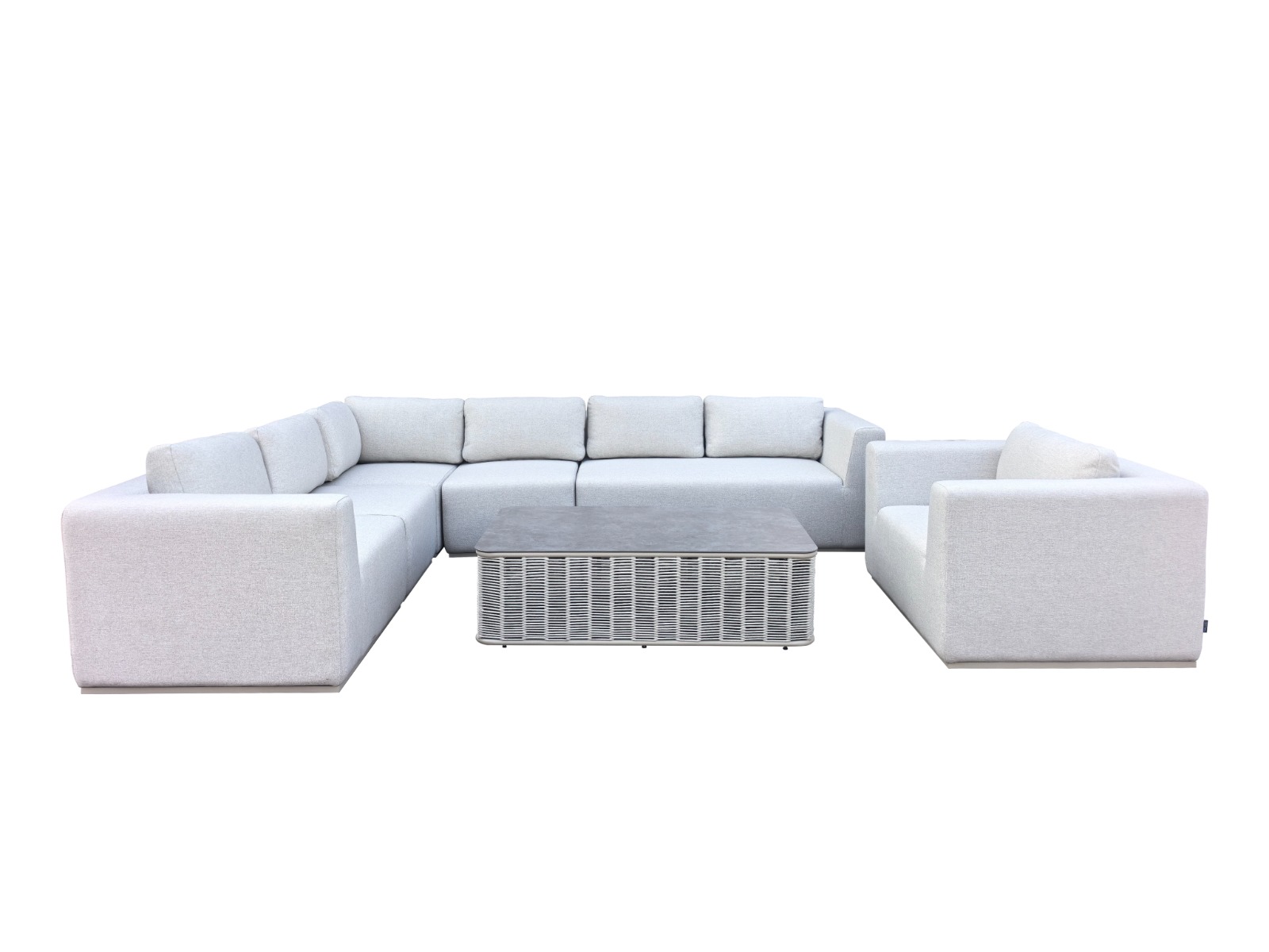 Sky 7 Seater Outdoor Sofa Set with Armchair & Coffee Table