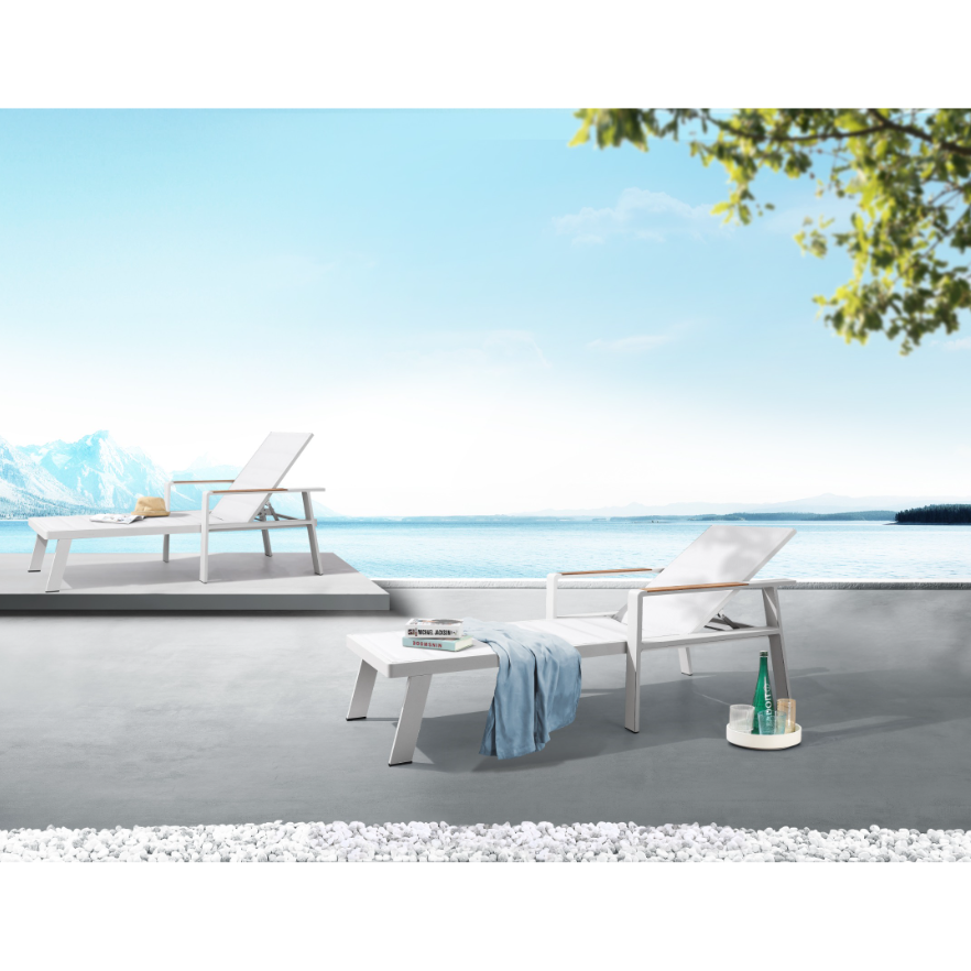 Nofi 2.0 Sun Lounger - White