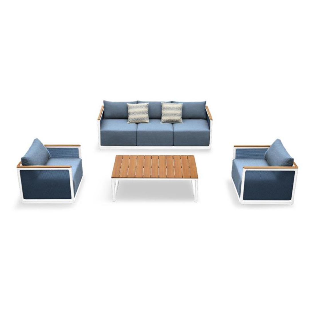 Haven Sofa Set - Blue