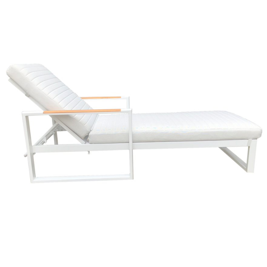 Juno Sunbed - White