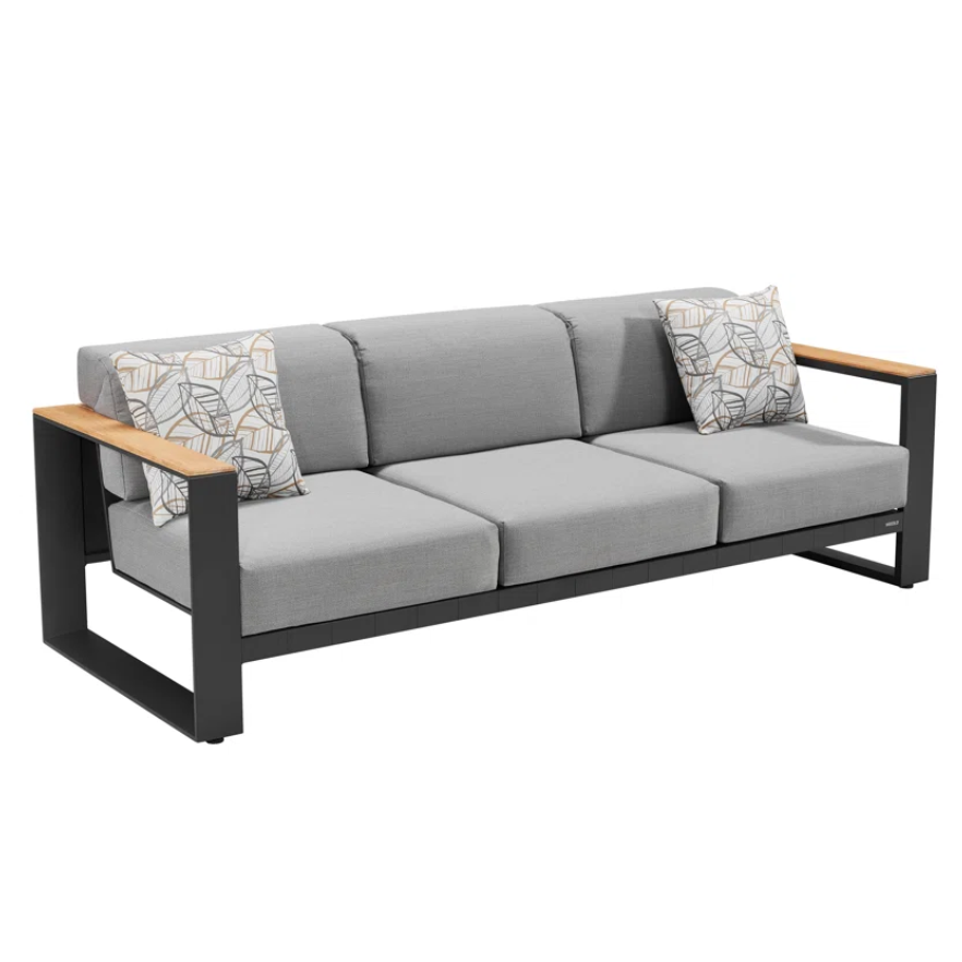 Cambusa Sofa Set - Charcoal