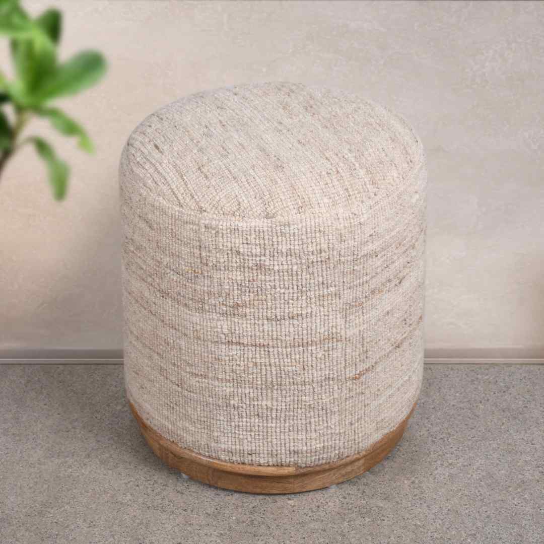 Vasily Stool - Ivory