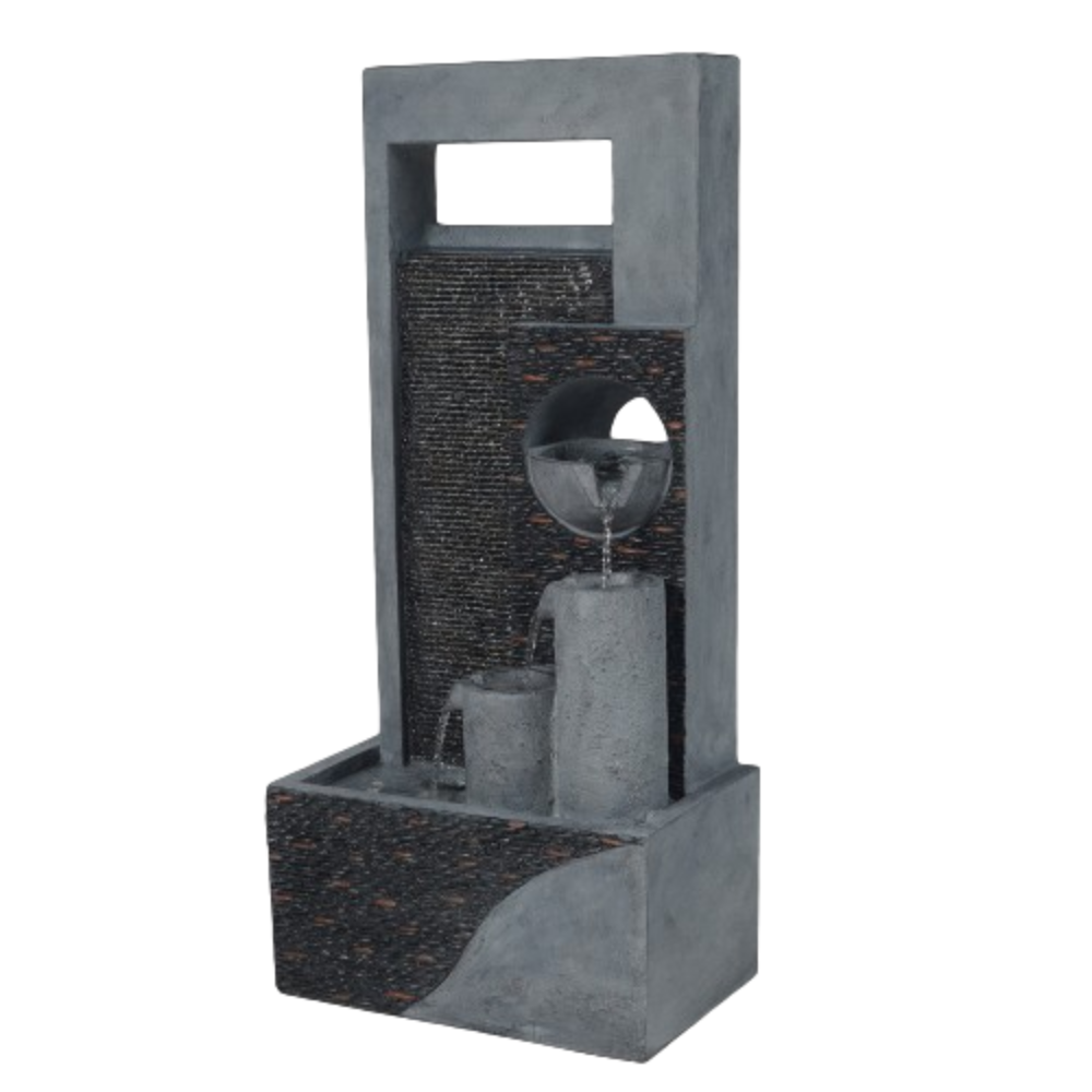 Wall Garden Water Planter Fountain With LED Light