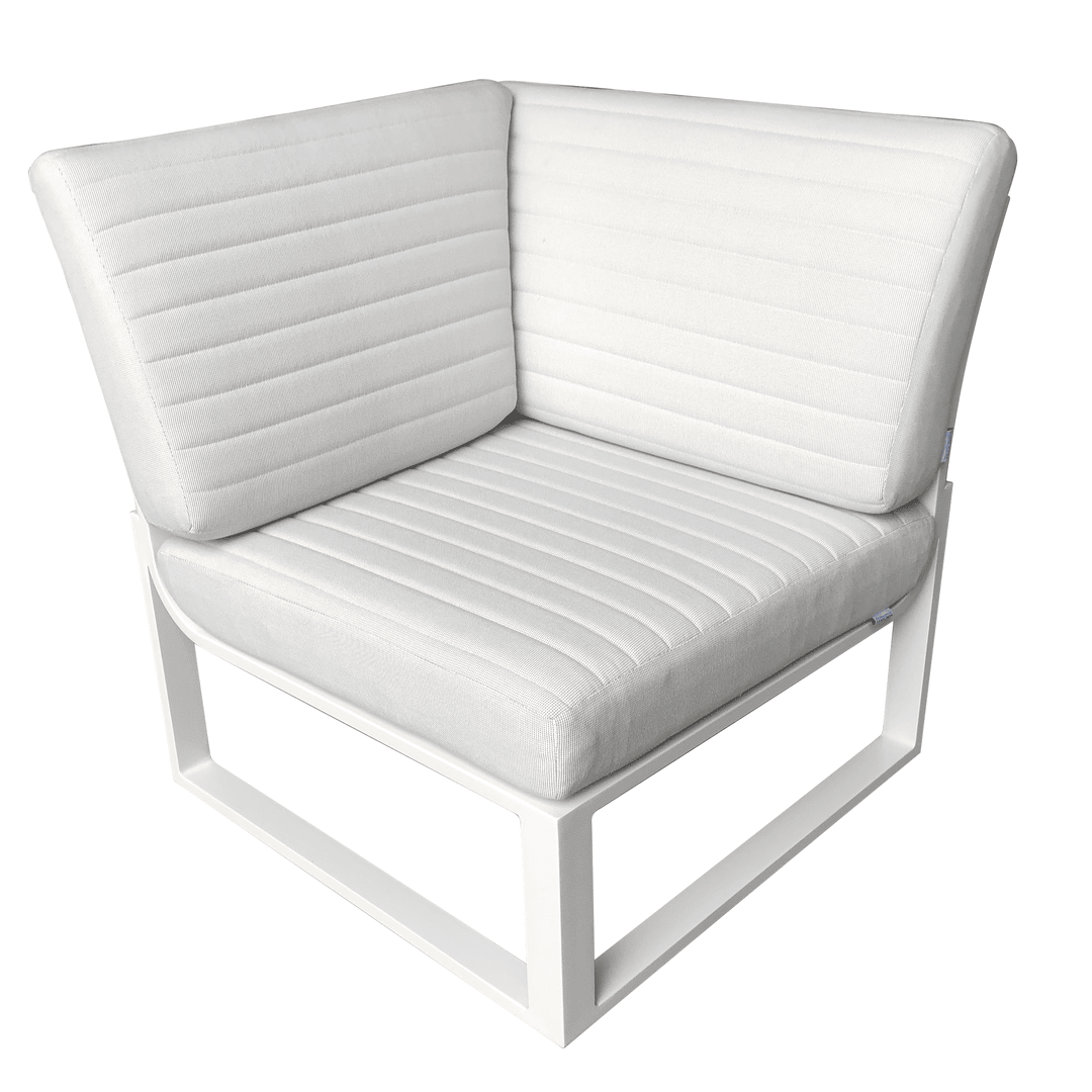 Juno Corner Sofa - White