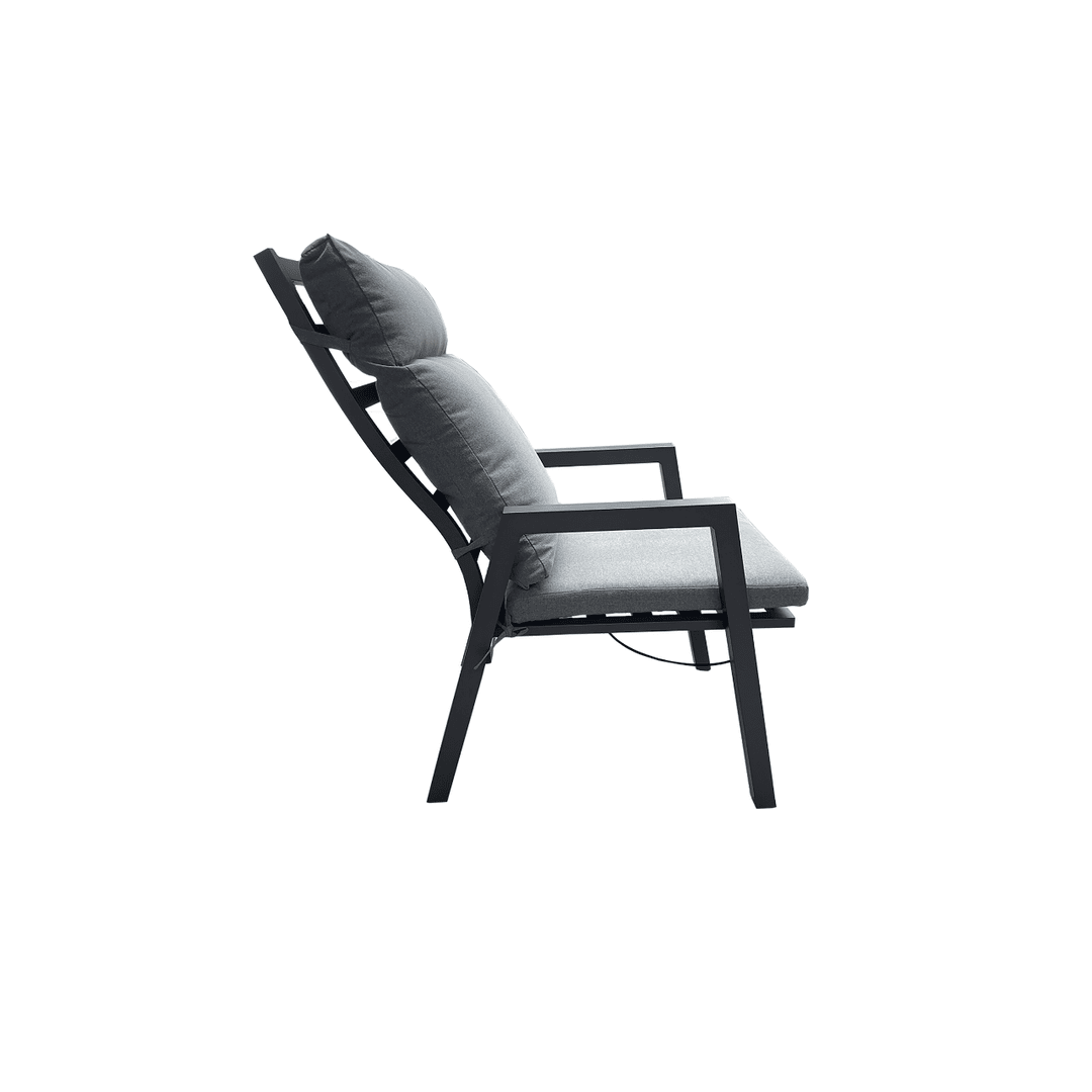 Athena Adjustable Dining Chair - Charcoal