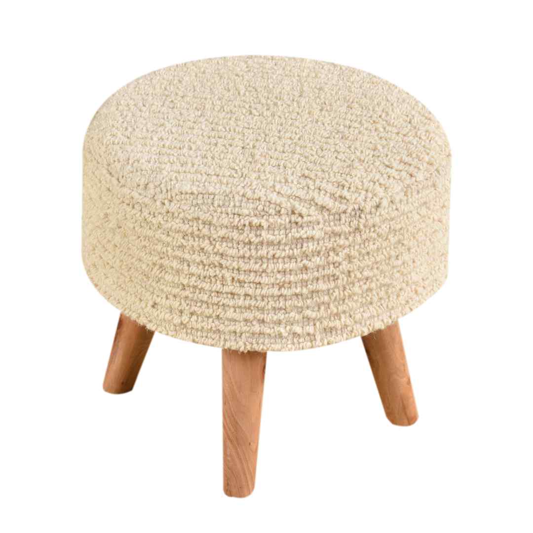 Wilcox-II Stool - Ivory