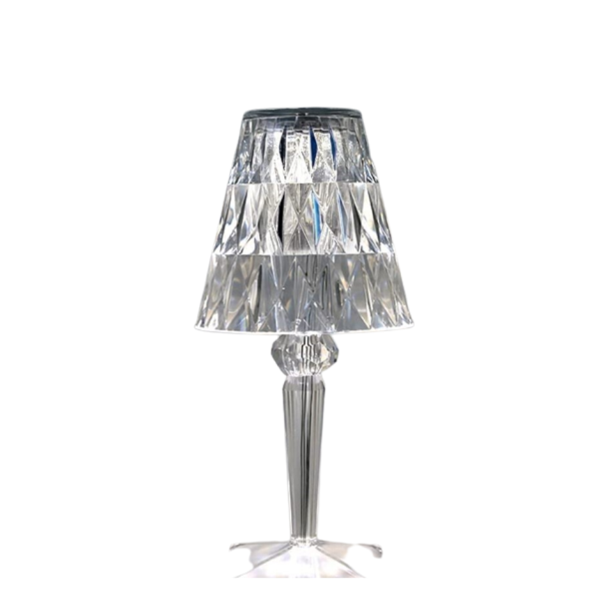 Lola Lux Warm Light With Rechargeable Battery Clear