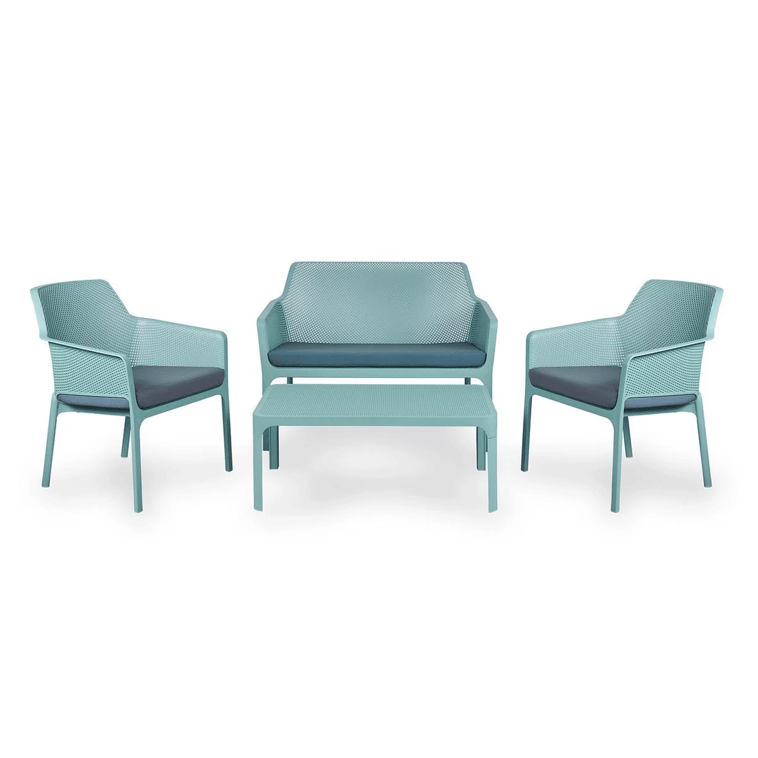Salice 4-Seater Sofa Set With Cushion - Green
